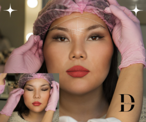 Microblading av bryn